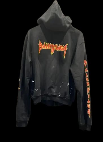 BALENCIAGA METALLIC ZIP UP - Image 2