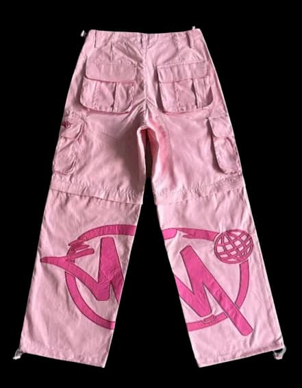 Minus Two Cargo Pants Detachable Pink - Image 2