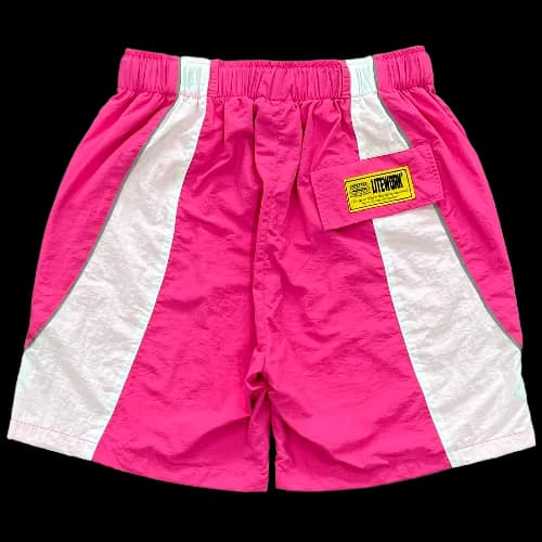 corteiz Shorts Alcatraz Sun & Rain -Pink - Image 2