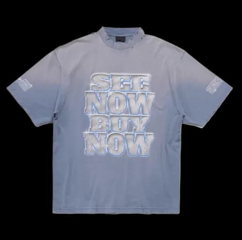 BALENCIAGA SEE NOW BUY NOW TEE - Image 2