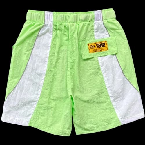 corteiz Shorts Alcatraz Sun & Rain - Mint Green - Image 2