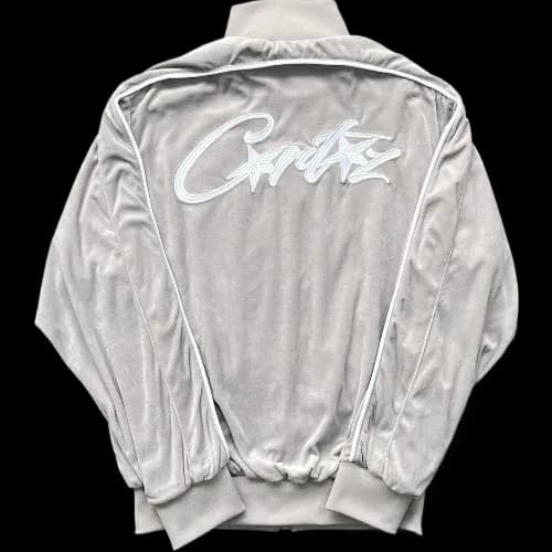 corteiz Tracksuit Velvet - Gray - Image 2