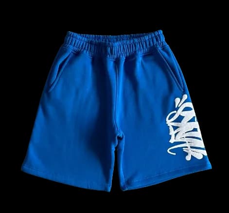 Syna World Summer Set Blue Tee and Shorts - Image 2