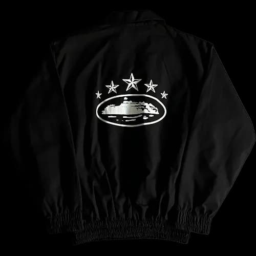 corteiz jacket 5th Anniversary Black - Image 2