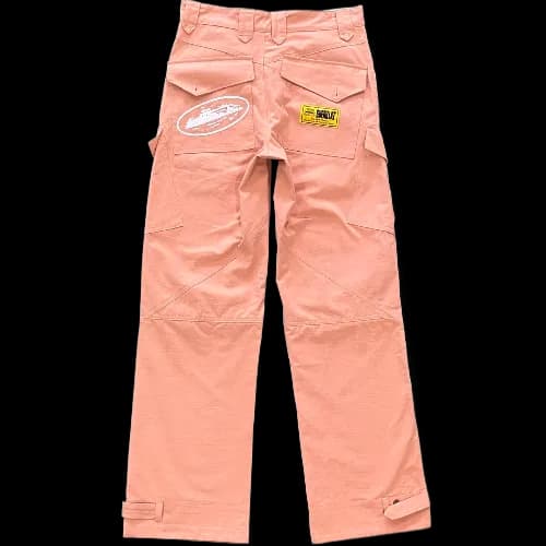 corteiz pants cargo Slant pocket Pink Bottoms - Image 2
