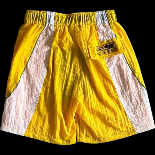 corteiz shorts Alcatraz Sun & Rain -White & Yellow - Image 2