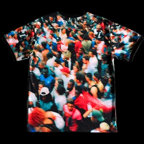 corteiz tee Crowd printed - Image 2