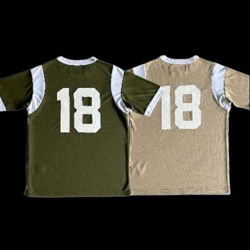 corteiz tees numbers sleeve mesh - Image 2
