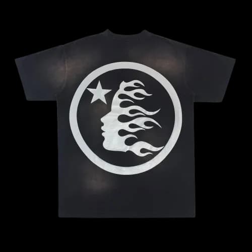 Hellstars Sunfaded Black Blue Tee - Image 2