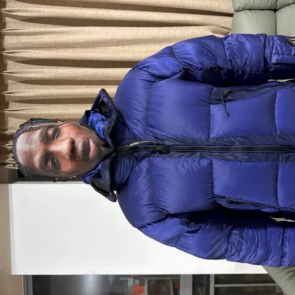 PALACE C.P. COMPANY PUFFA BRIGHT COBALT - Image 9