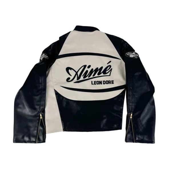 Aime Jacket x Corteiz Leather Jacket - Image 2