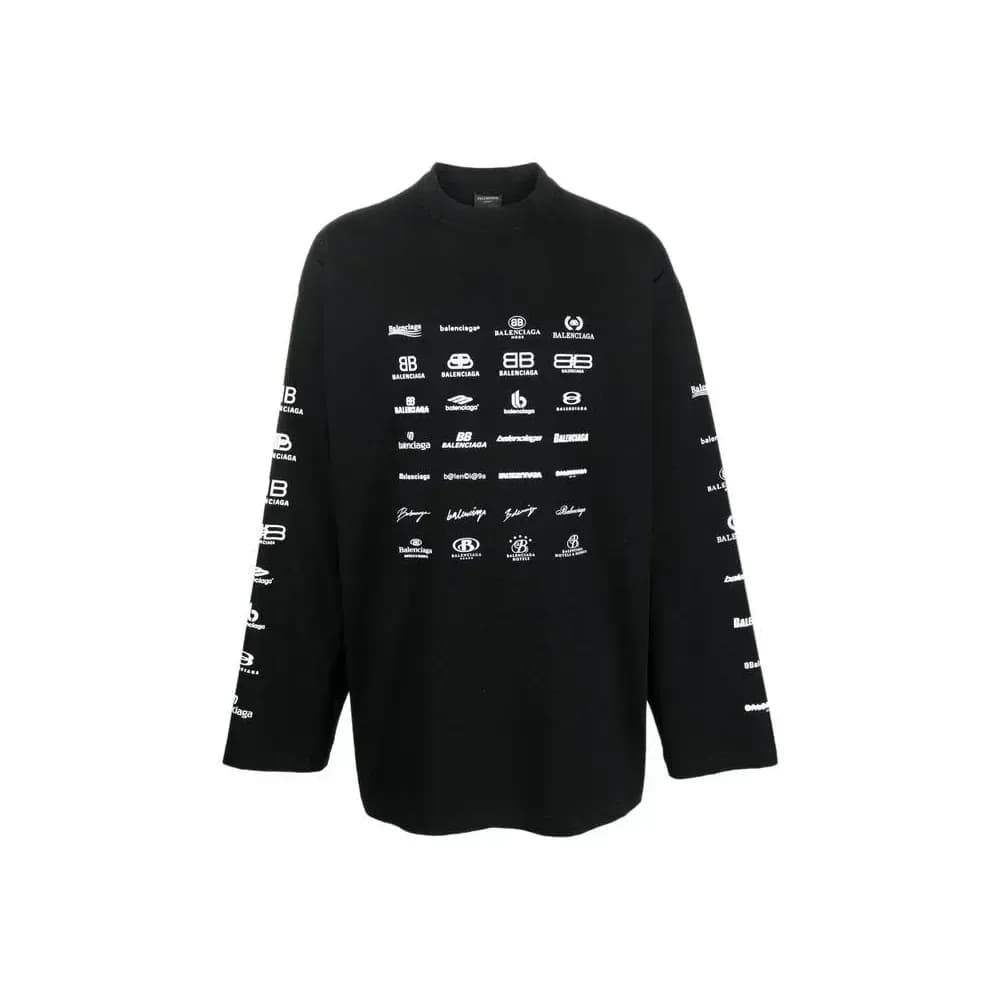 Balenciaga Longsleeve Logos Tee - OopBuy Spreadsheet