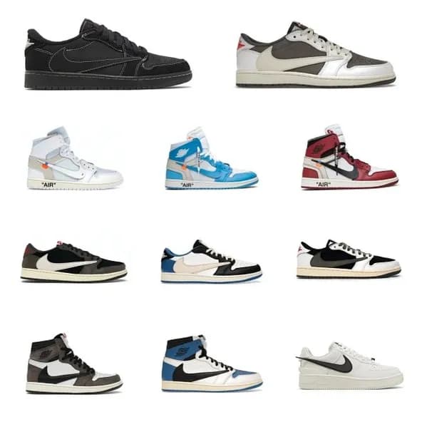 OG batch Jordan 1 High off-white Travis Scott Collection - OopBuy Spreadsheet