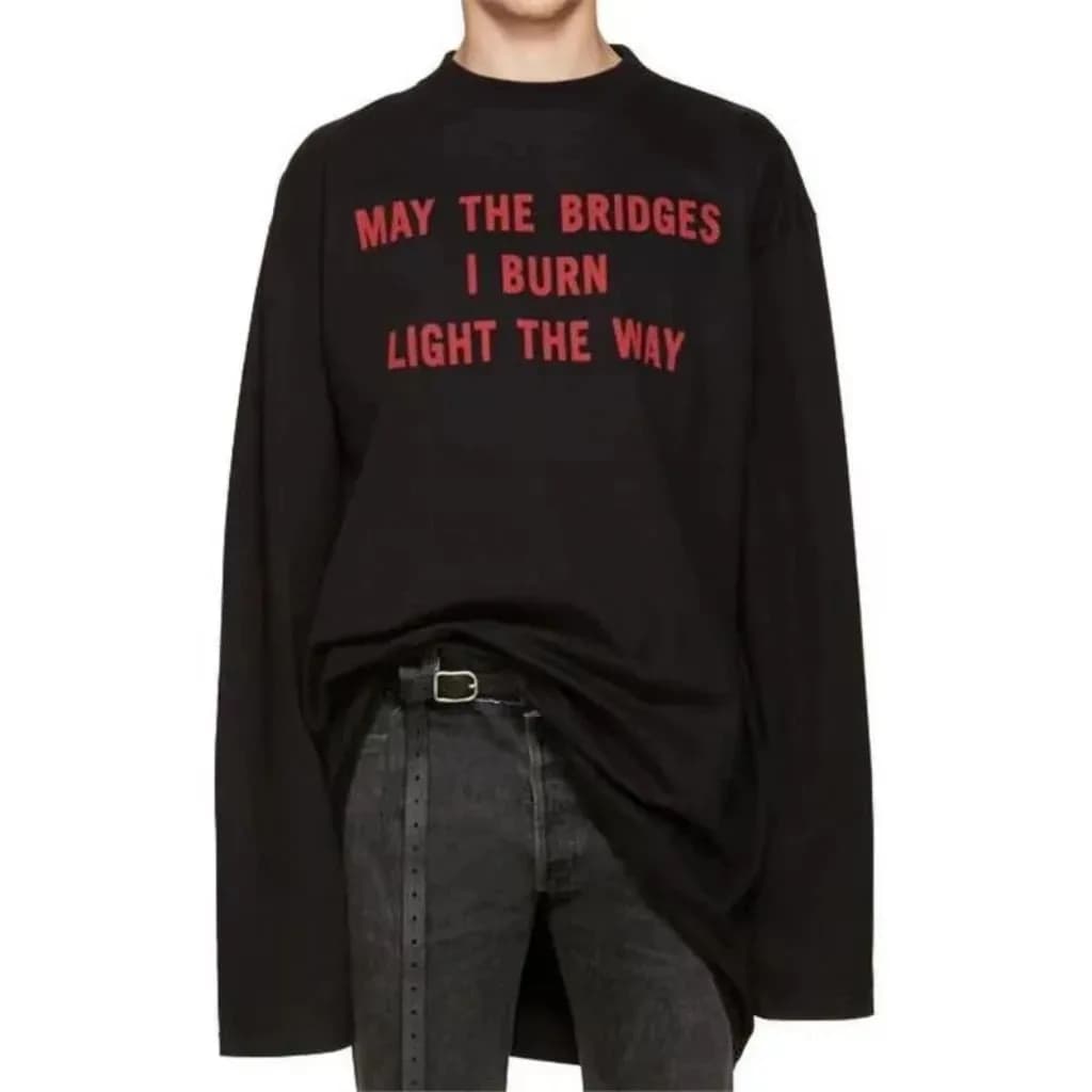 Vetements Bridges Longsleeve