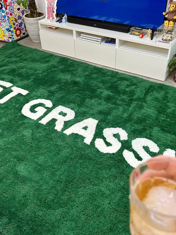 Wet Grass Rug