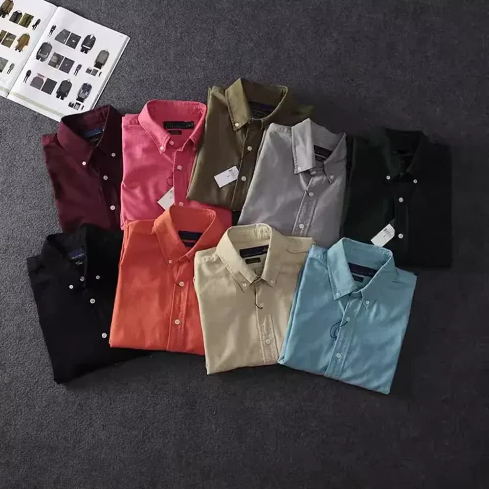 Ralph Lauren Slim Fit Stretch Oxford (12+ Colorways) - OopBuy Spreadsheet