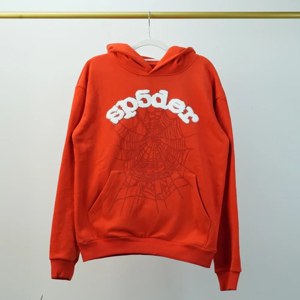 Sp5der Websuit Hoodie Orange - OopBuy Spreadsheet