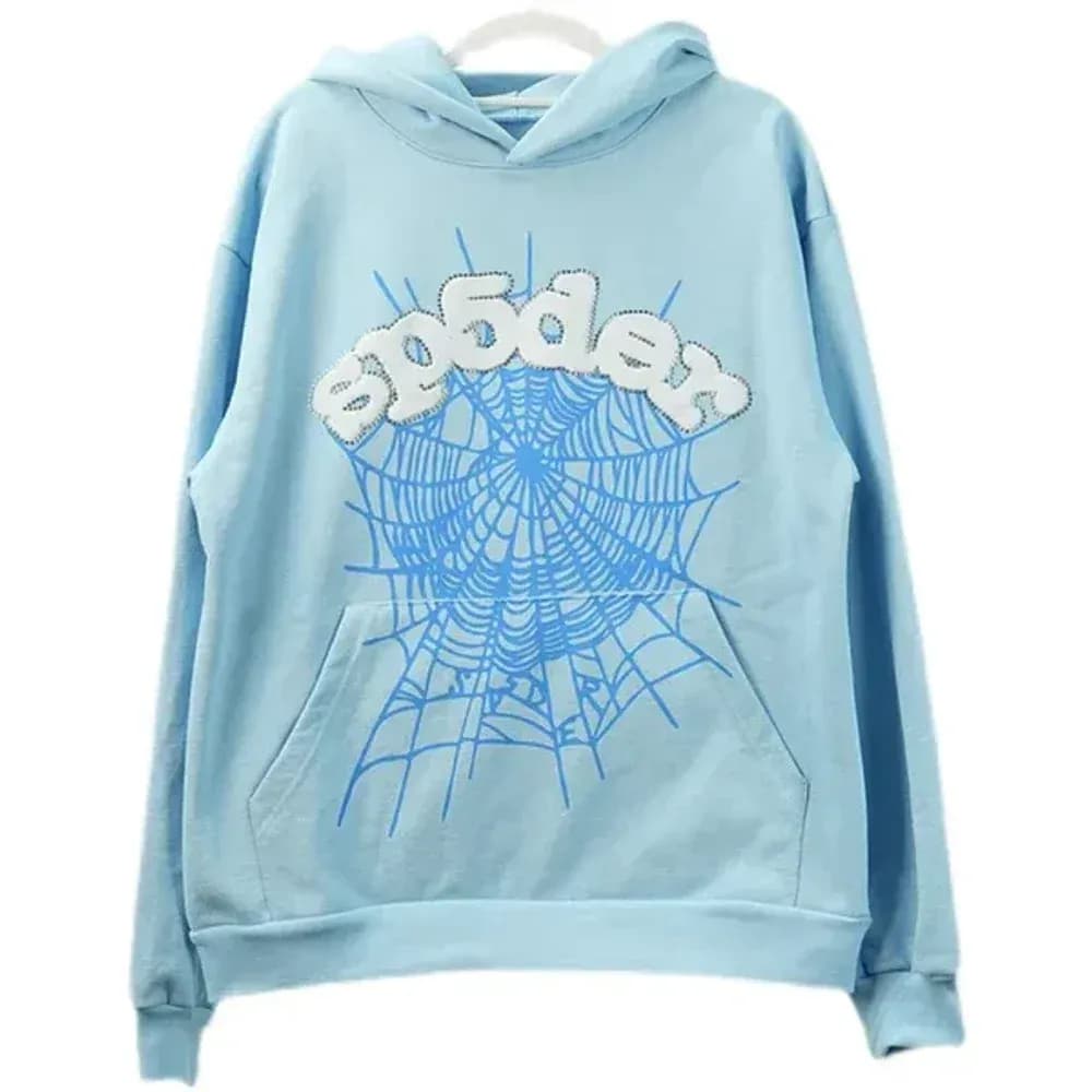 SP5DER WEB HOODIE SKY BLUE - OopBuy Spreadsheet