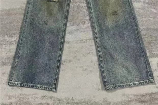 Balenciaga Waxed Denim