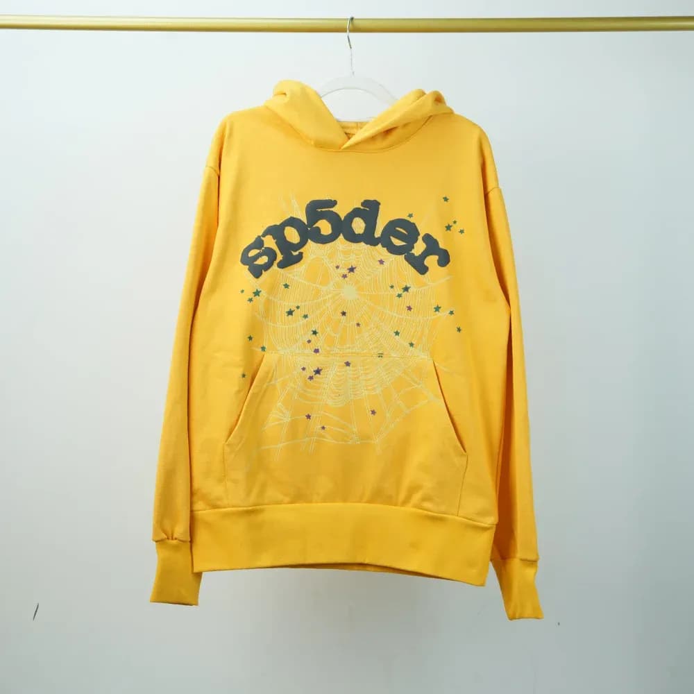 SP5DER LOGO HOODIE YELLOW - OopBuy Spreadsheet