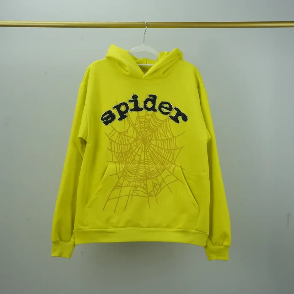 SPIDER F&F Sp5der Hoodie YELLOW - OopBuy Spreadsheet
