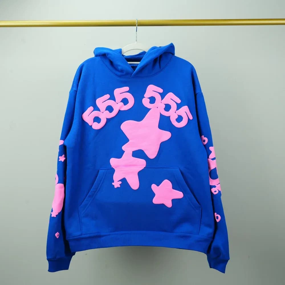 Sp5der Beluga Hoodie Blue - OopBuy Spreadsheet