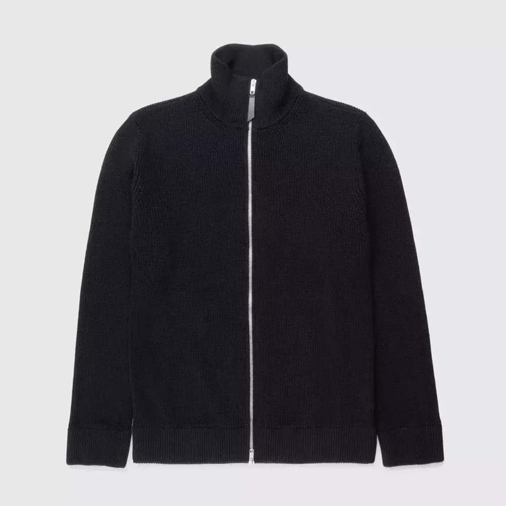 Maison Margiela Zip Cardigan Black - OopBuy Spreadsheet