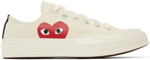 Converse Chuck Taylor All Star 70 Ox Comme des Garcons PLAY White Low - OopBuy Spreadsheet