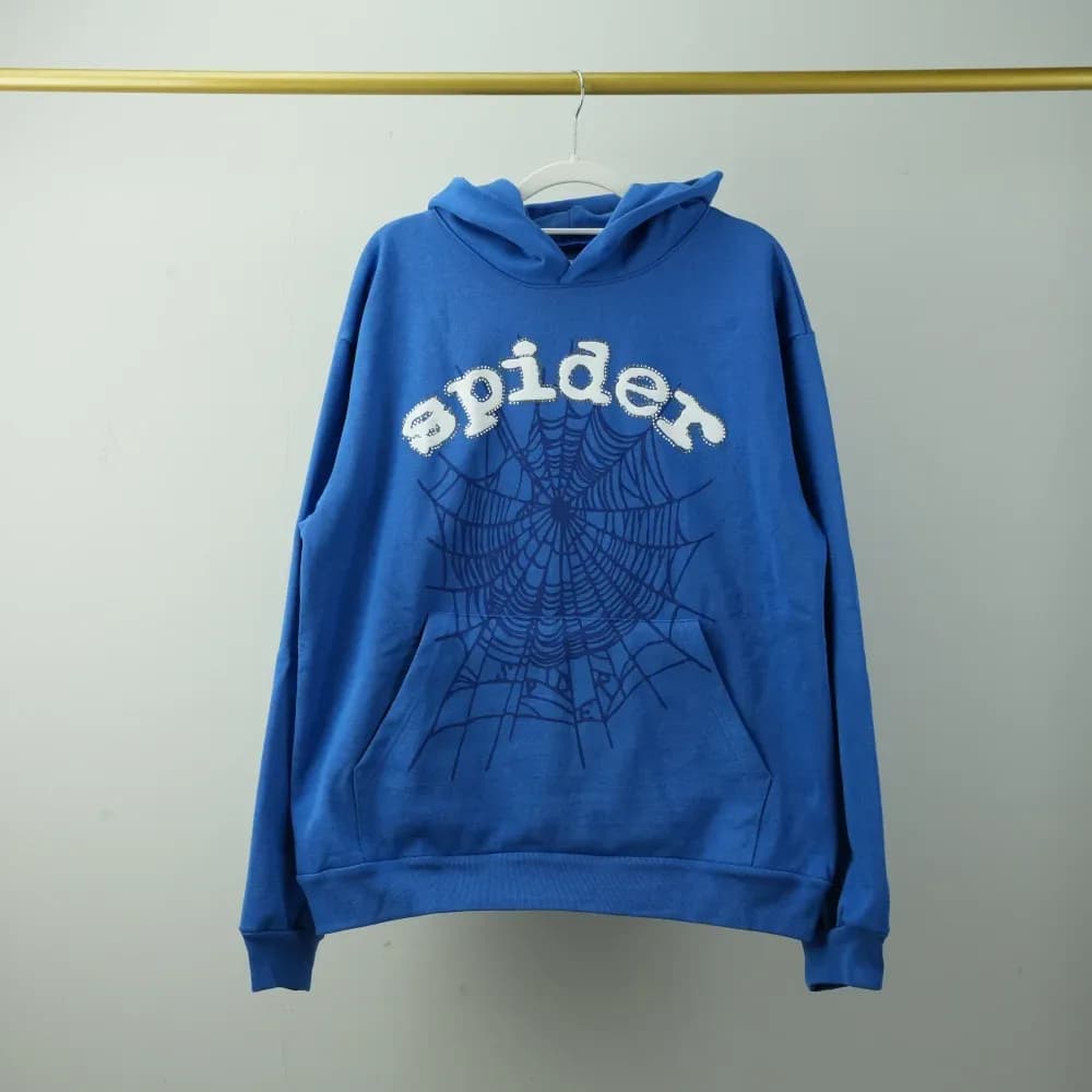 SPIDER F&F Sp5der Hoodie BLUE - OopBuy Spreadsheet