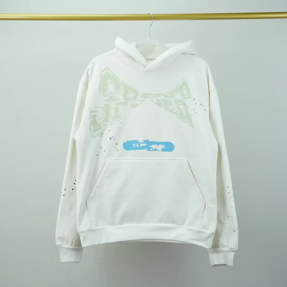 Sp5der Adult Sweatshirt Egg Shell - OopBuy Spreadsheet