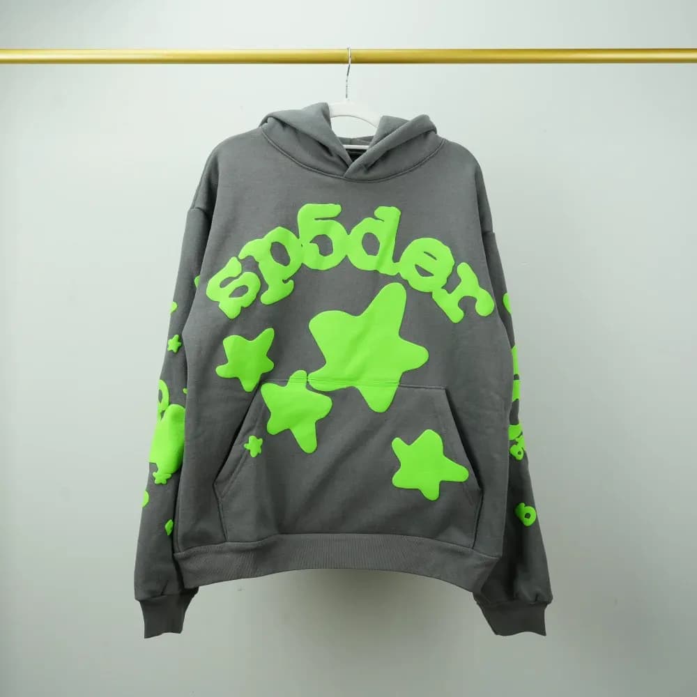 SP5DER HOODIE Slate Grey - OopBuy Spreadsheet