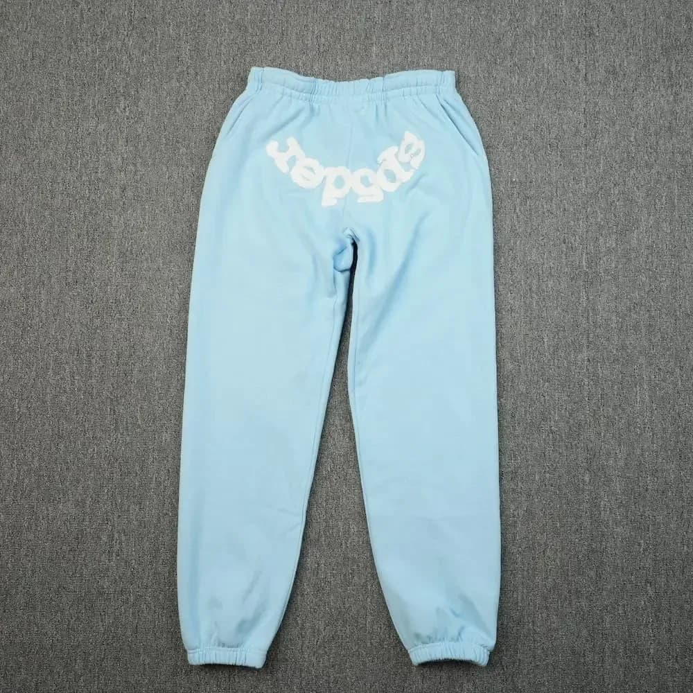 SP5DER WEB SWEATPANTS SKY BLUE - OopBuy Spreadsheet