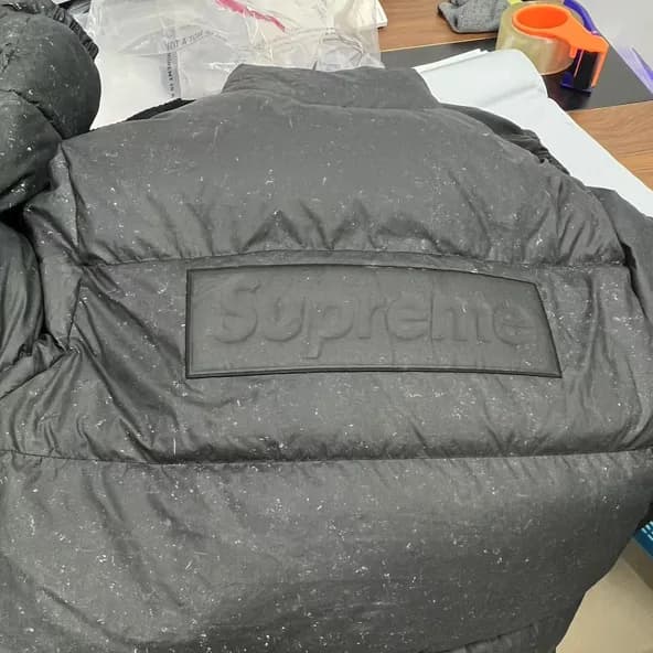 Supreme Reflective down jacket | Tiger - Image 3