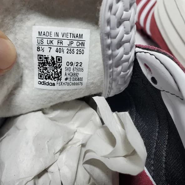 Adidas Gazelle Bold ​Shadow Red White - Image 2