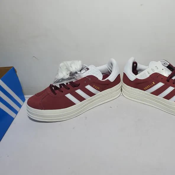 Adidas Gazelle Bold ​Shadow Red White - Image 6