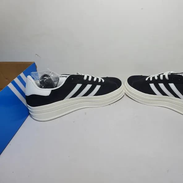 Adidas Wmns Gazelle Bold Black White - Image 4