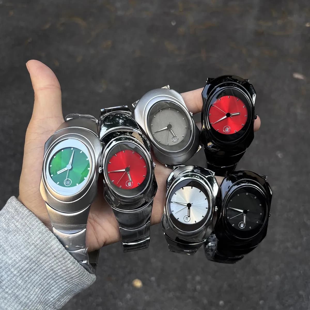 SKONA/斯戈纳y2k异形男士石英手表时尚潮品牌高级ins小众设计腕表 (30)