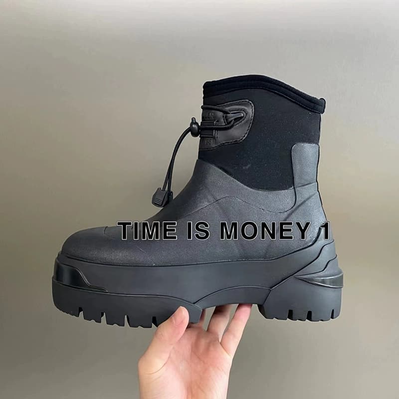 Independent correct version of alyx outdoor vibe wind vulcanized heightened snow boots dark functional thick bottom waterproof rain boots - OopBuy Spreadsheet