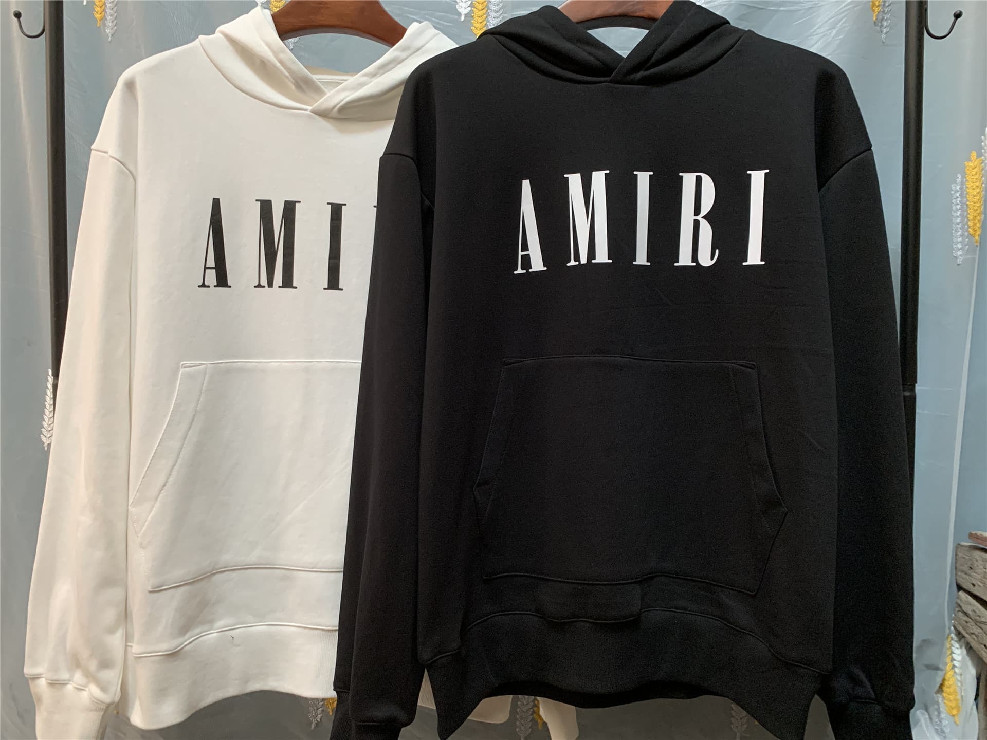 Plain Amiri hoodies #2 - Image 2