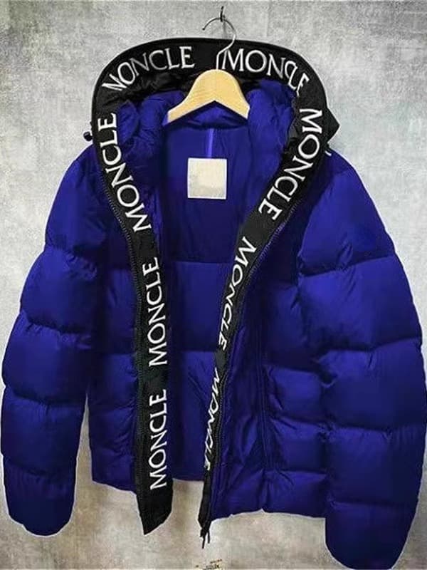 Cross-border thickened hooded down jacket new winter down jacket letter embroidery print unisex jacket - OopBuy Spreadsheet