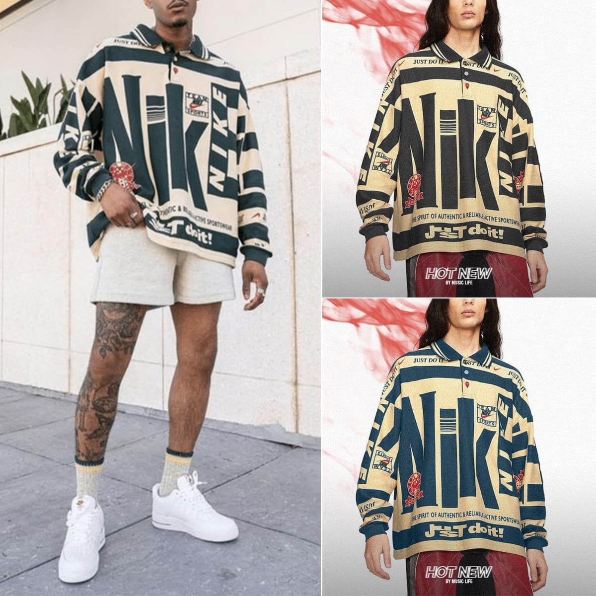 Amazon's hot-selling summer new men's fashion tops shirts men's long-sleeved sweatshirt jackets men's polo shirts - OopBuy Spreadsheet