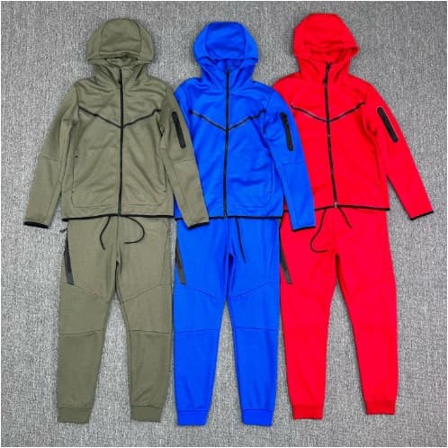 Cross-border sports suits for men, spring and autumn new knitted casual hooded cardigan, men's sportswear, sweatshirts and sweatpants sets - OopBuy Spreadsheet