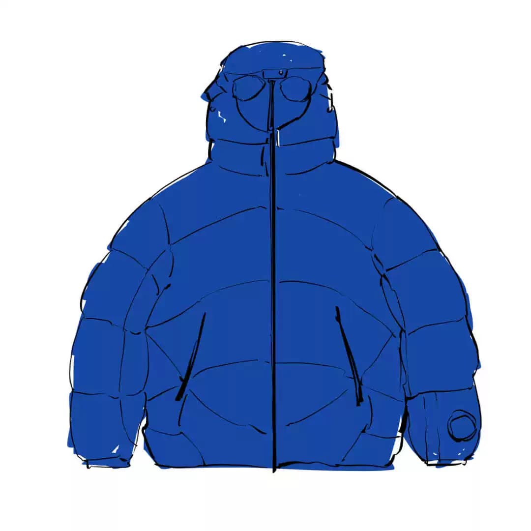 Company PUFFA BRIGHT COBALT CP
