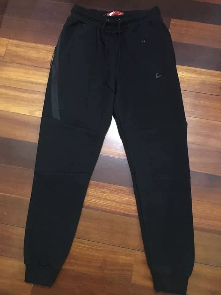 805 spot spring and autumn men's new wear-resistant glued zipper air layer cotton sports pants leggings casual trousers 163 - OopBuy Spreadsheet