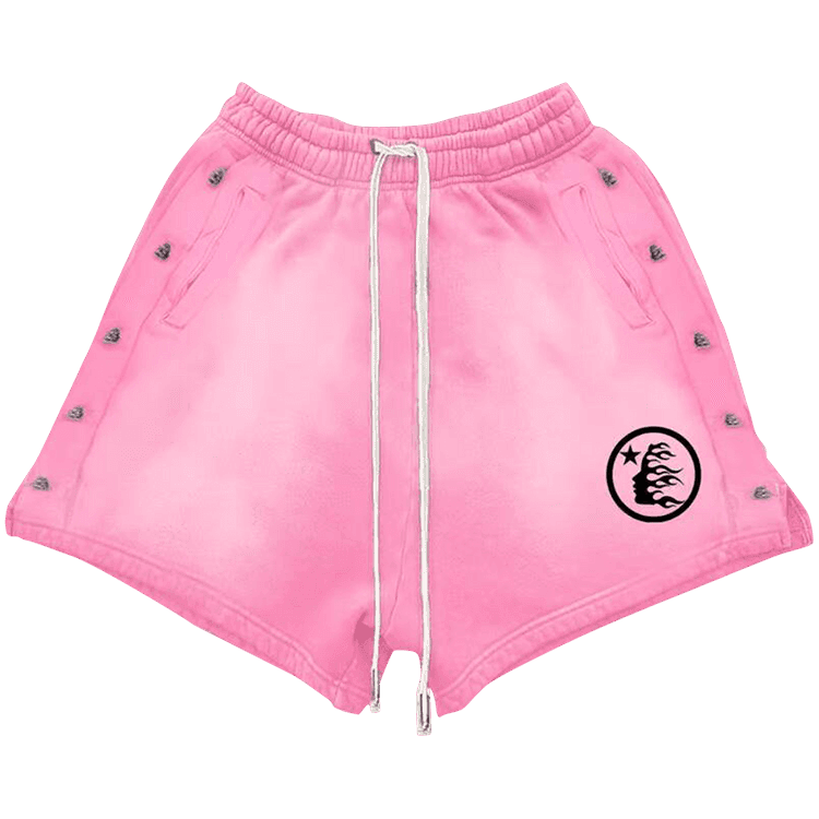 Hellstar Snap Sweatshorts Shorts Pink - OopBuy Spreadsheet