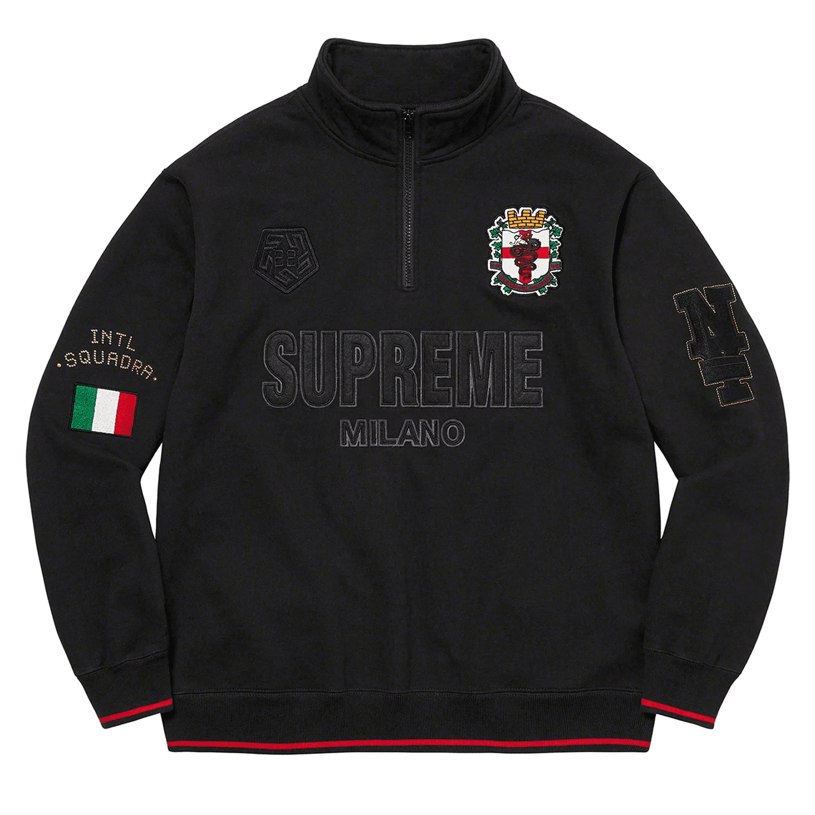 Supreme Milano half zip Pullover - OopBuy Spreadsheet