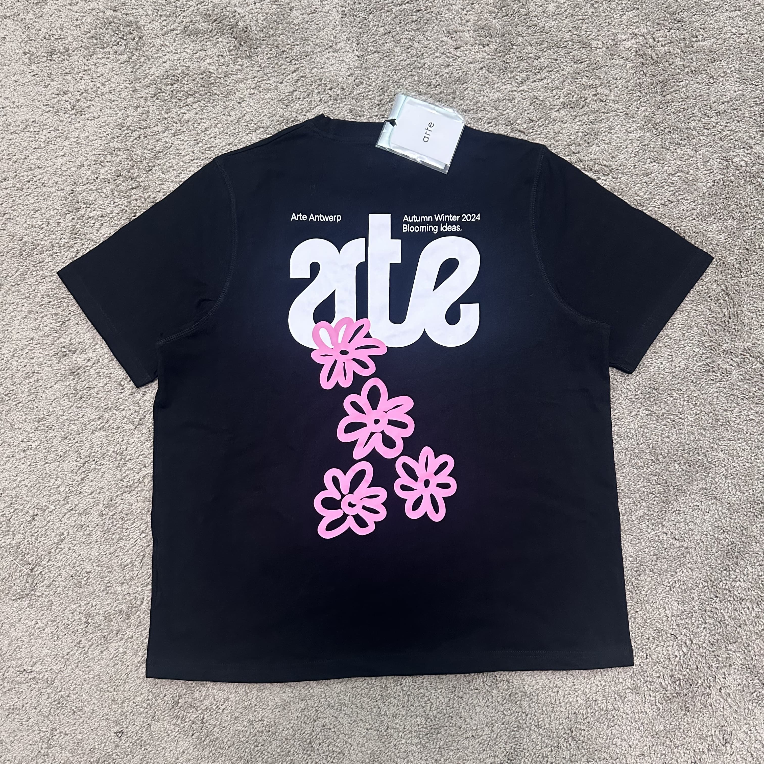 Arte Flowers Back Black - OopBuy Spreadsheet