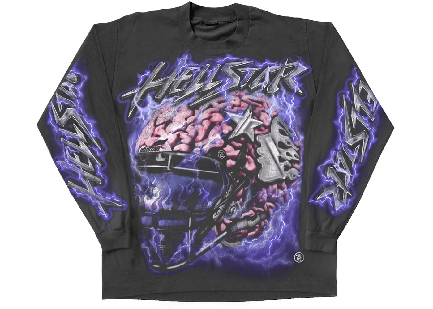 Hellstar Powered By The Star L/S Tee Black - OopBuy Spreadsheet
