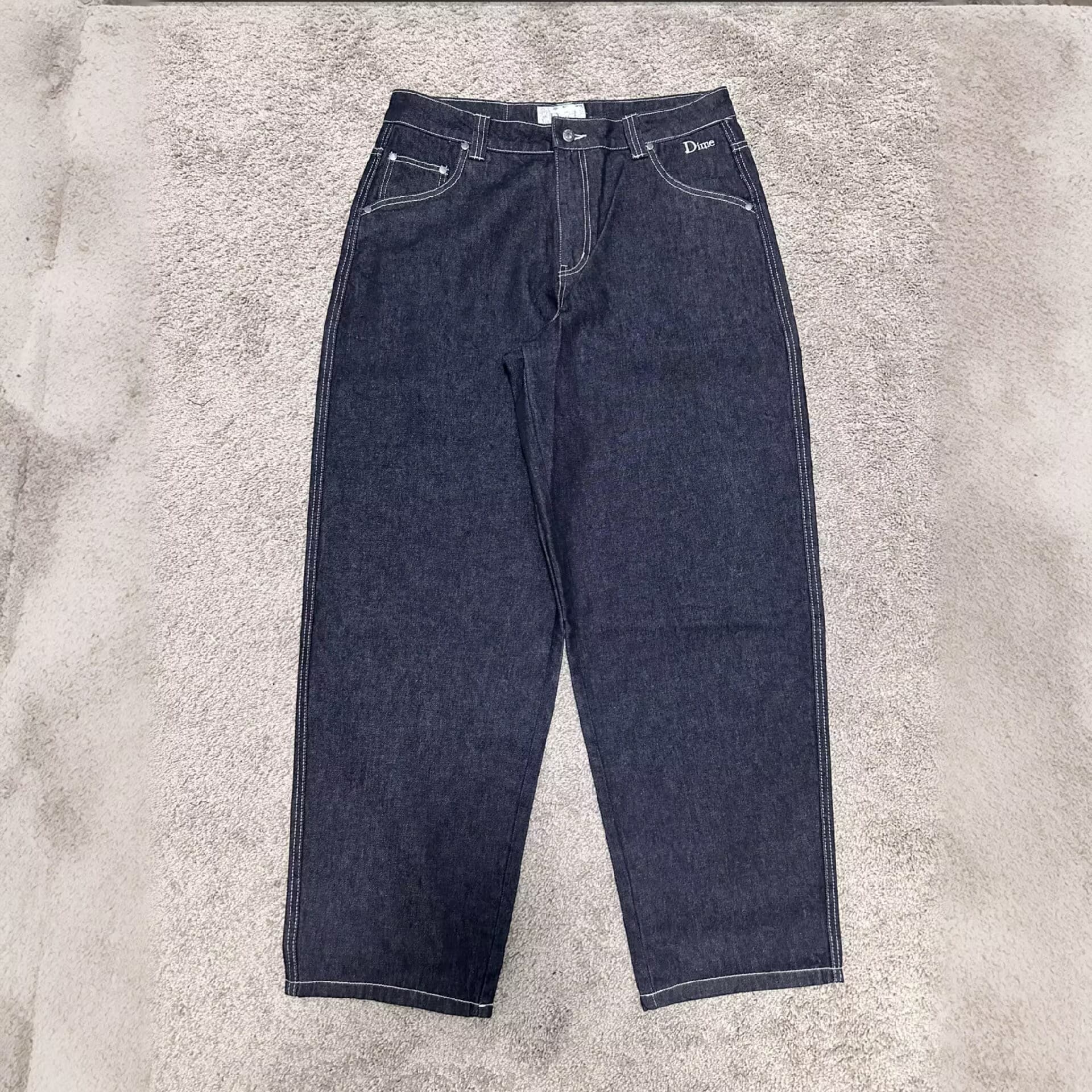 DIME Classic Baggy Denim Black - OopBuy Spreadsheet