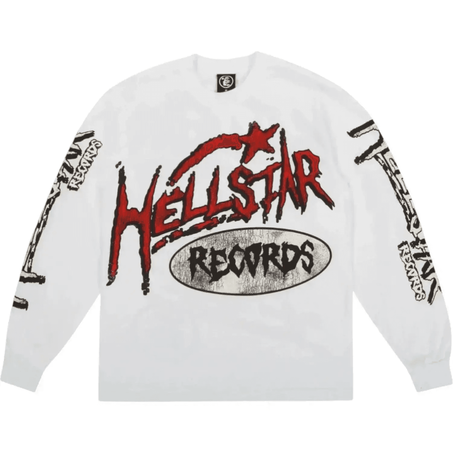Hellstar White Studios Records Long Sleeve - OopBuy Spreadsheet